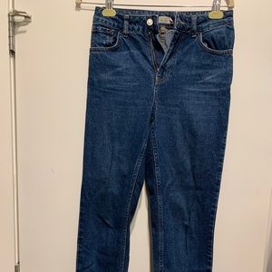 Topshop mom moto Jean